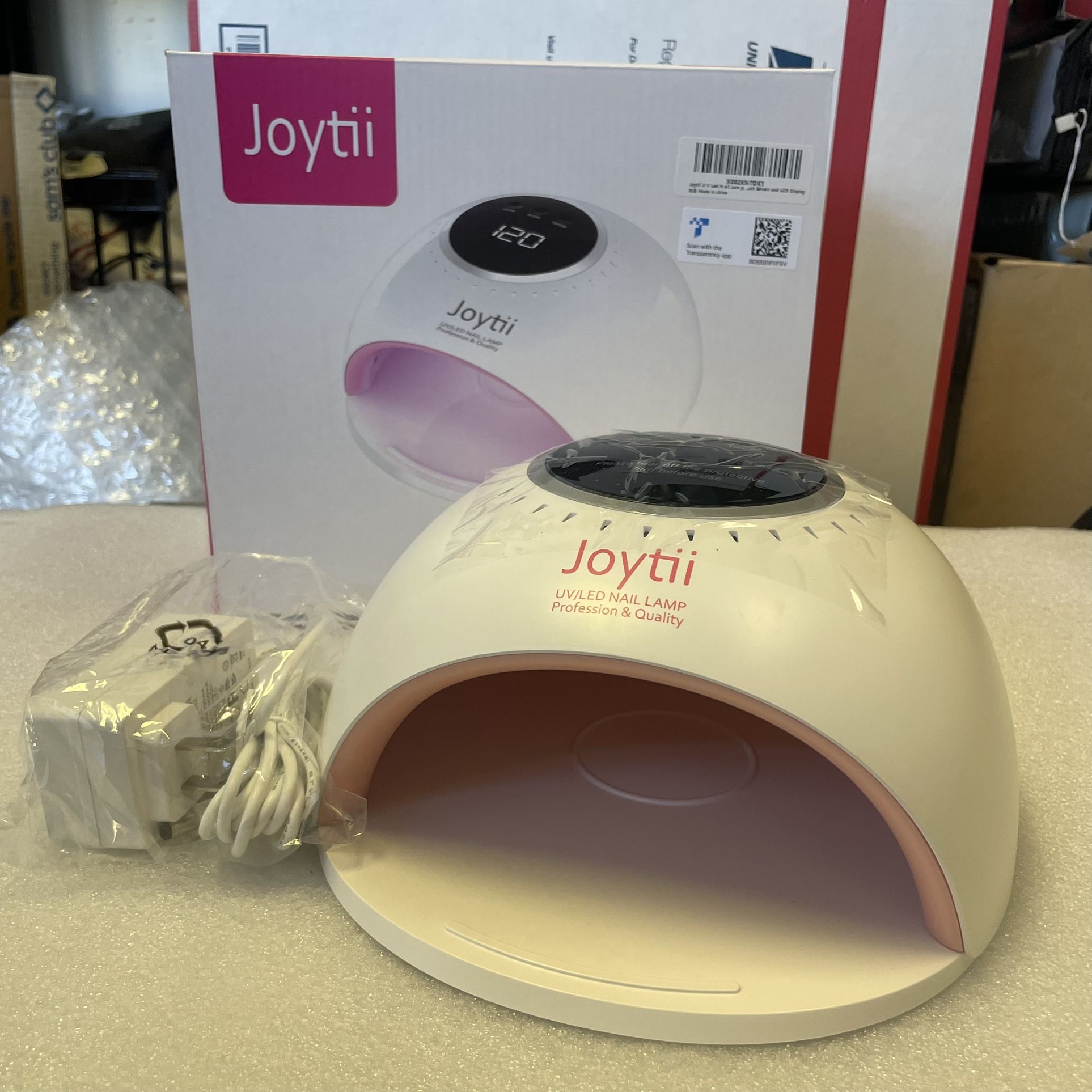 Joytii 82W UV LED Nail Lamp with 3 Timers, Automatic Sensor with LCD Display