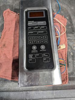 Whirlpool Microwave control panel assembly
