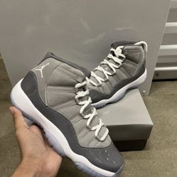 Jordan Air Jordan 11 Retro Cool Grey High Top Gray/White