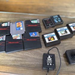 Nintendo NES Games And Atari
