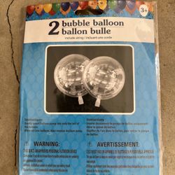 2 Bubble Balloon