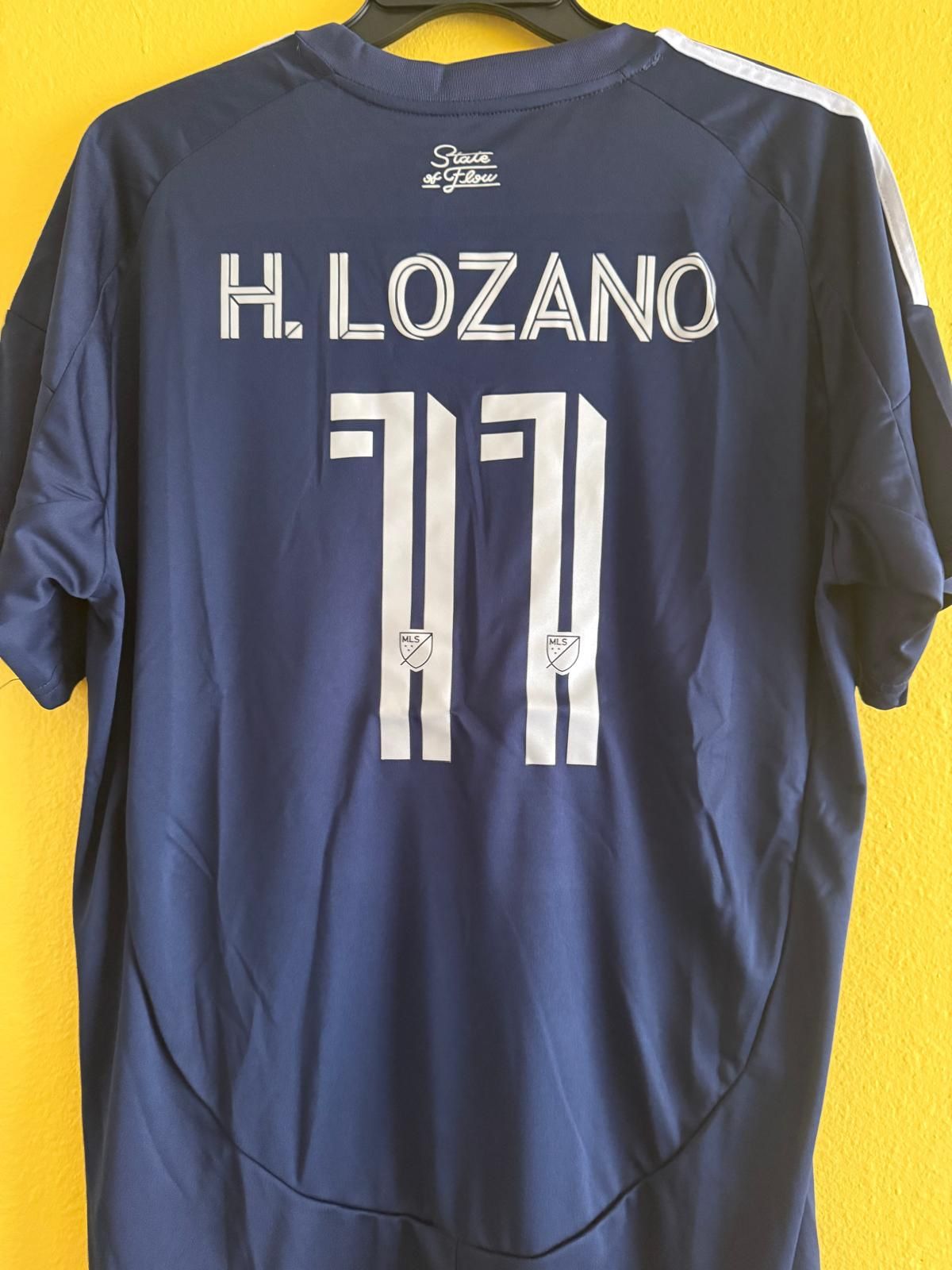 Chuky Lozano #11 San Diego FC Home Jersey Navy 2025 for Men