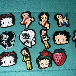 Betty Boop Croc Charms Jitz Bitz for Sale in Revere MA OfferUp
