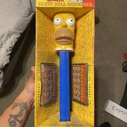 Homer Simpson Giant Pez Dispenser 