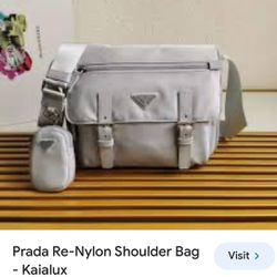 Authentic Prada Re-Nylon Shoulder Bag