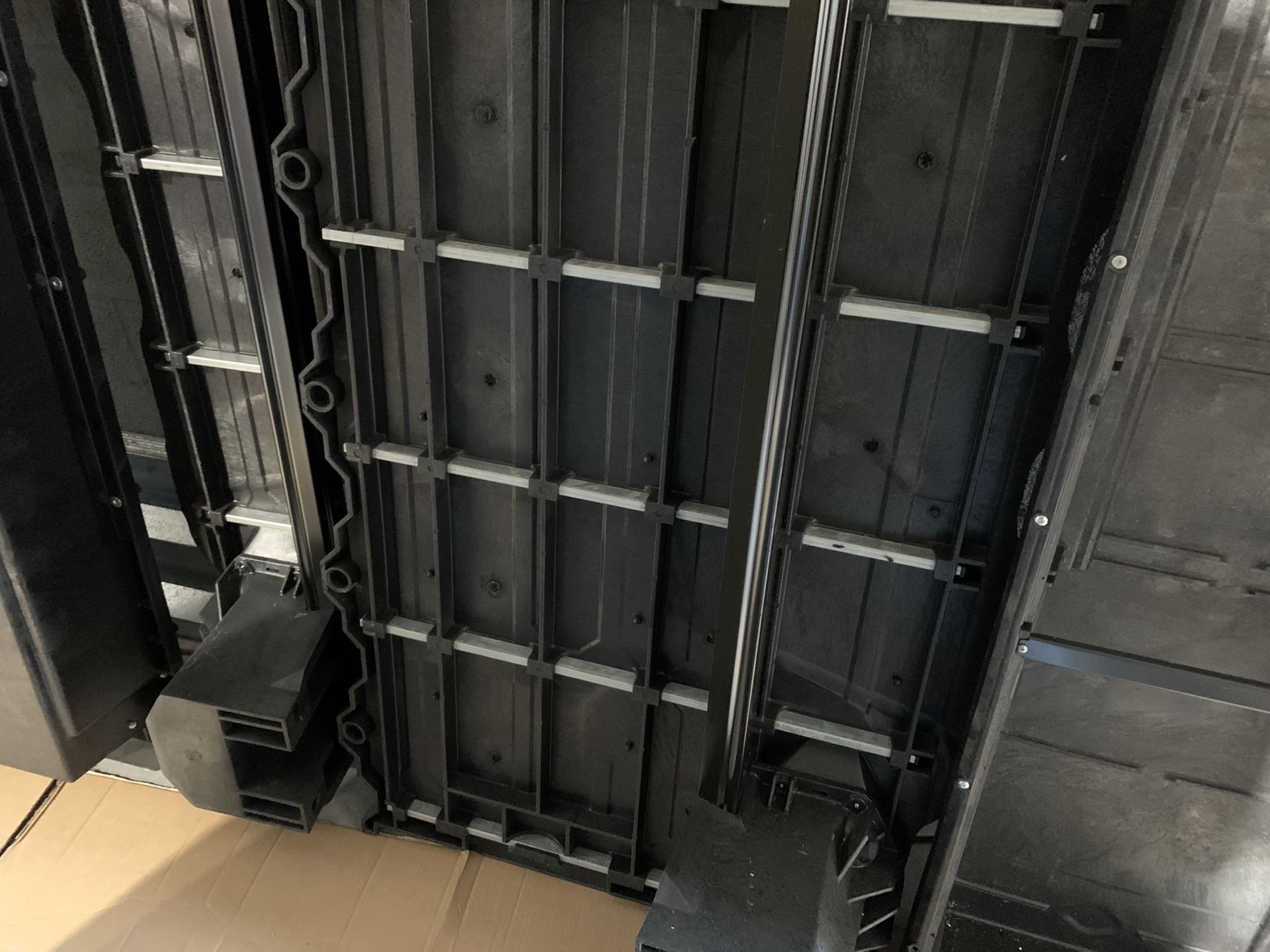 Truck bed storage system