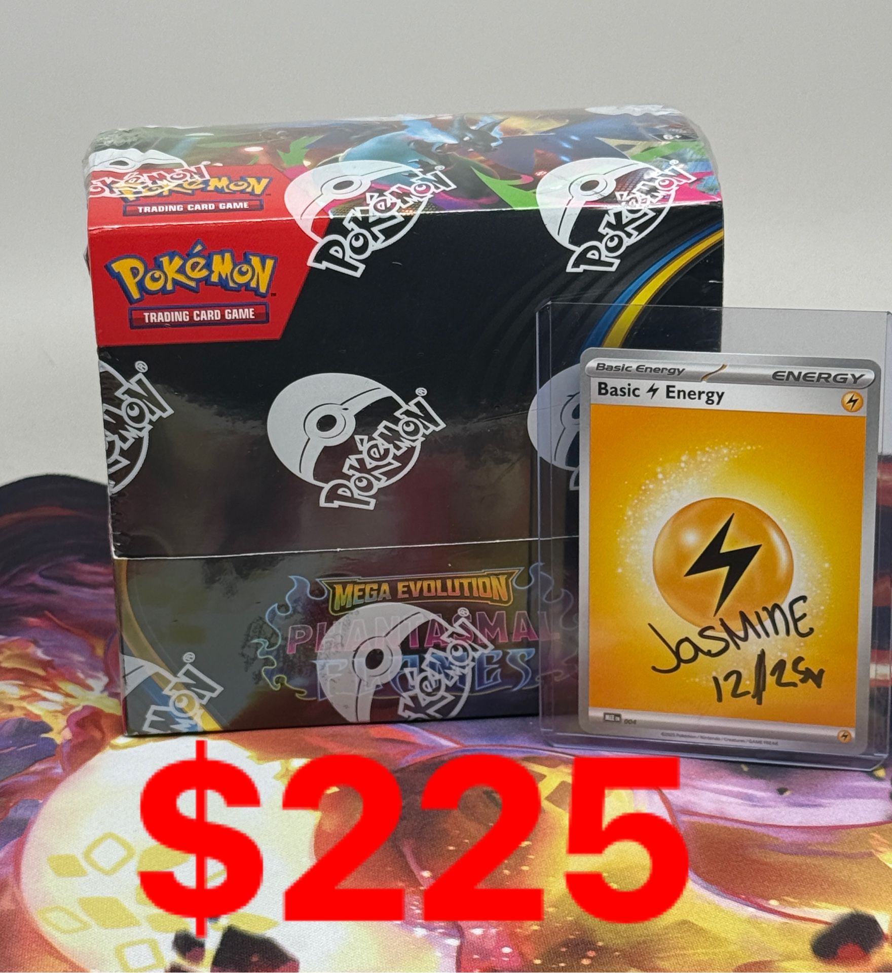 Pokemon Phantasmal Flames Booster Box.