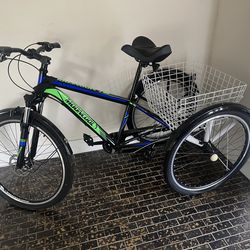 Mooncool 3 seater bike