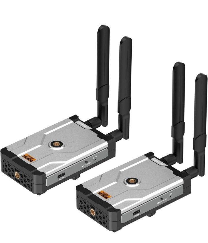 Wireless HDMI Transmitter and Receiver, 1640 feet, 2.4/5.8GHz 1080P HD Lossless Transmission, Plug and Play