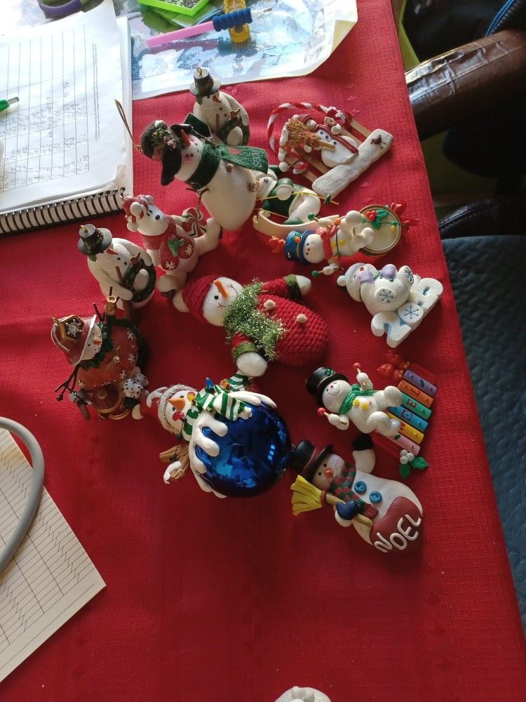 Snowman Ornaments