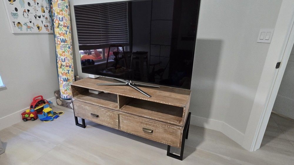 Mango Wood TV Stand