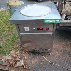 Roll Top Ice Cream Machine 