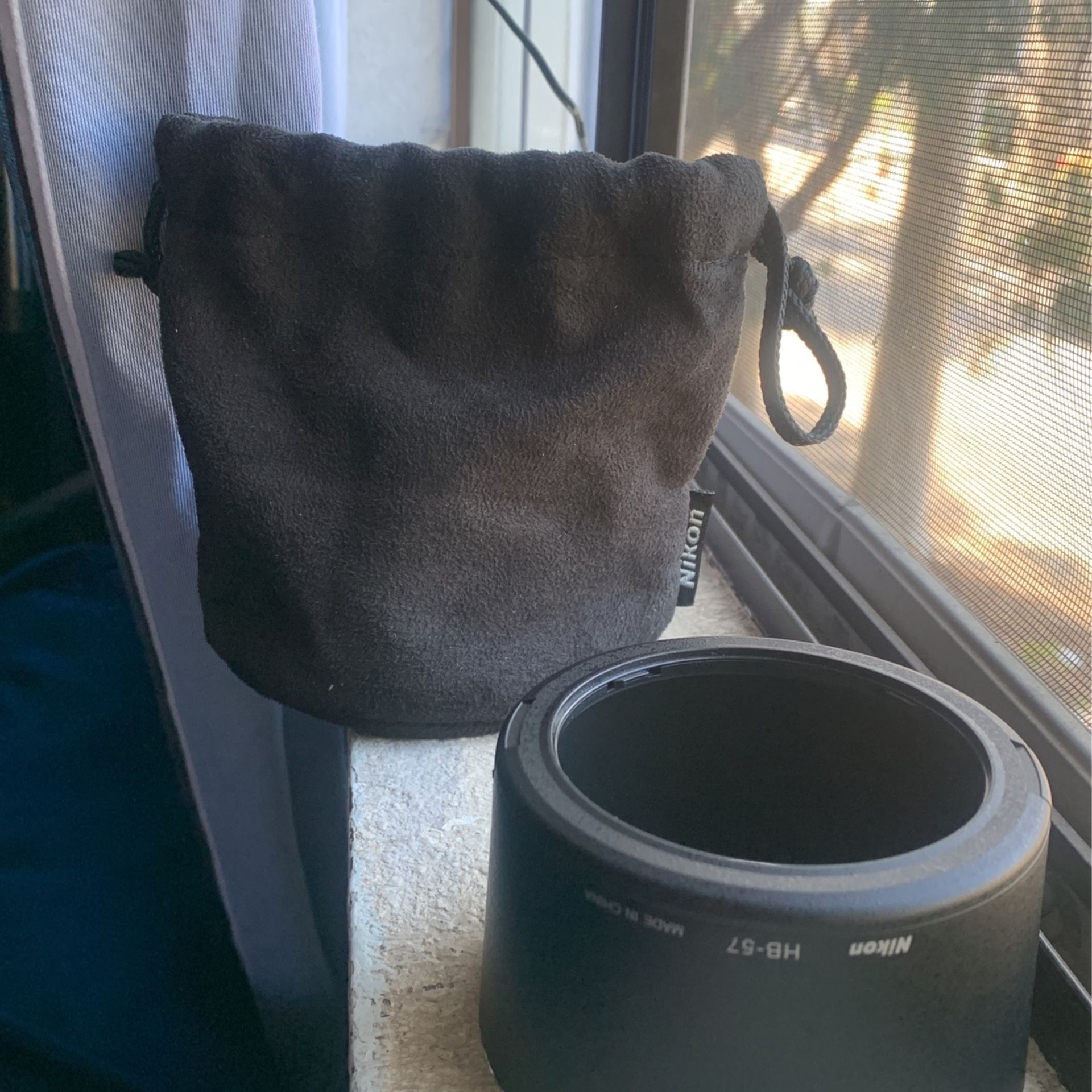 Nikon Lens Cover And Extra Pieces