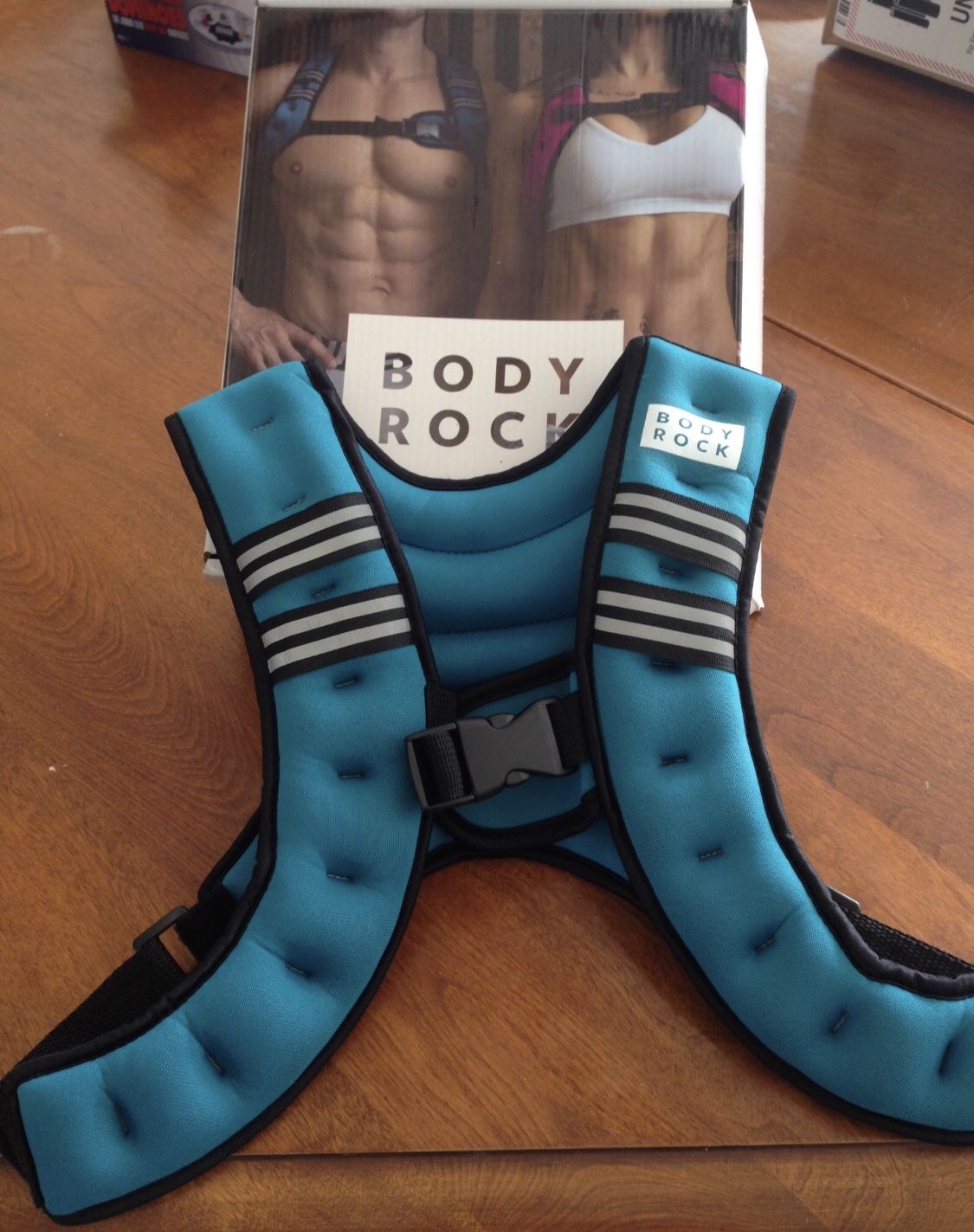Body Rock weighted 8 lb vest. Brand new never used