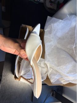 White Coutgo Women's Heels