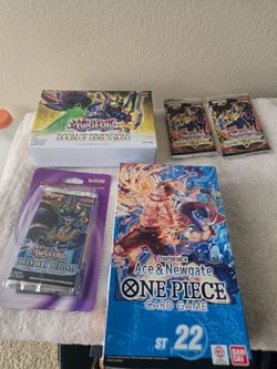 Yu-gi-oh & One Piece cards
