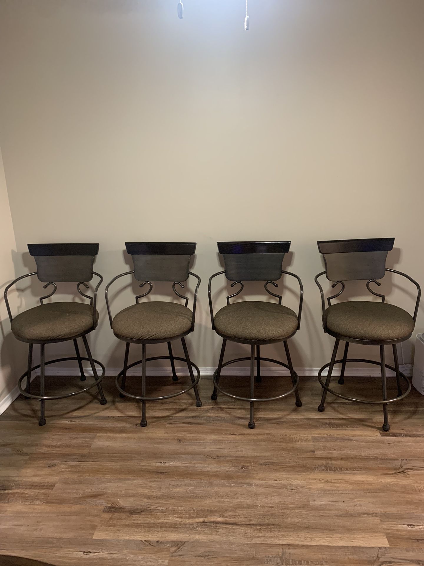 Ashley Furniture counter ht swivel chairs (all 4 $75)