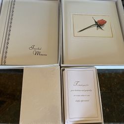Condolence Books, Register, and Thank You Cards