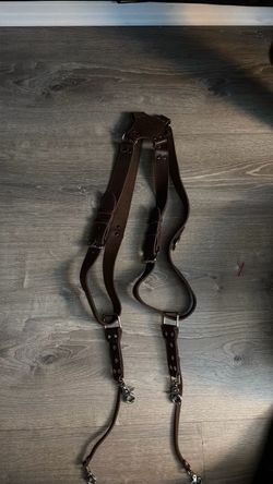 Dual Camera Harness Leather Camera Strap