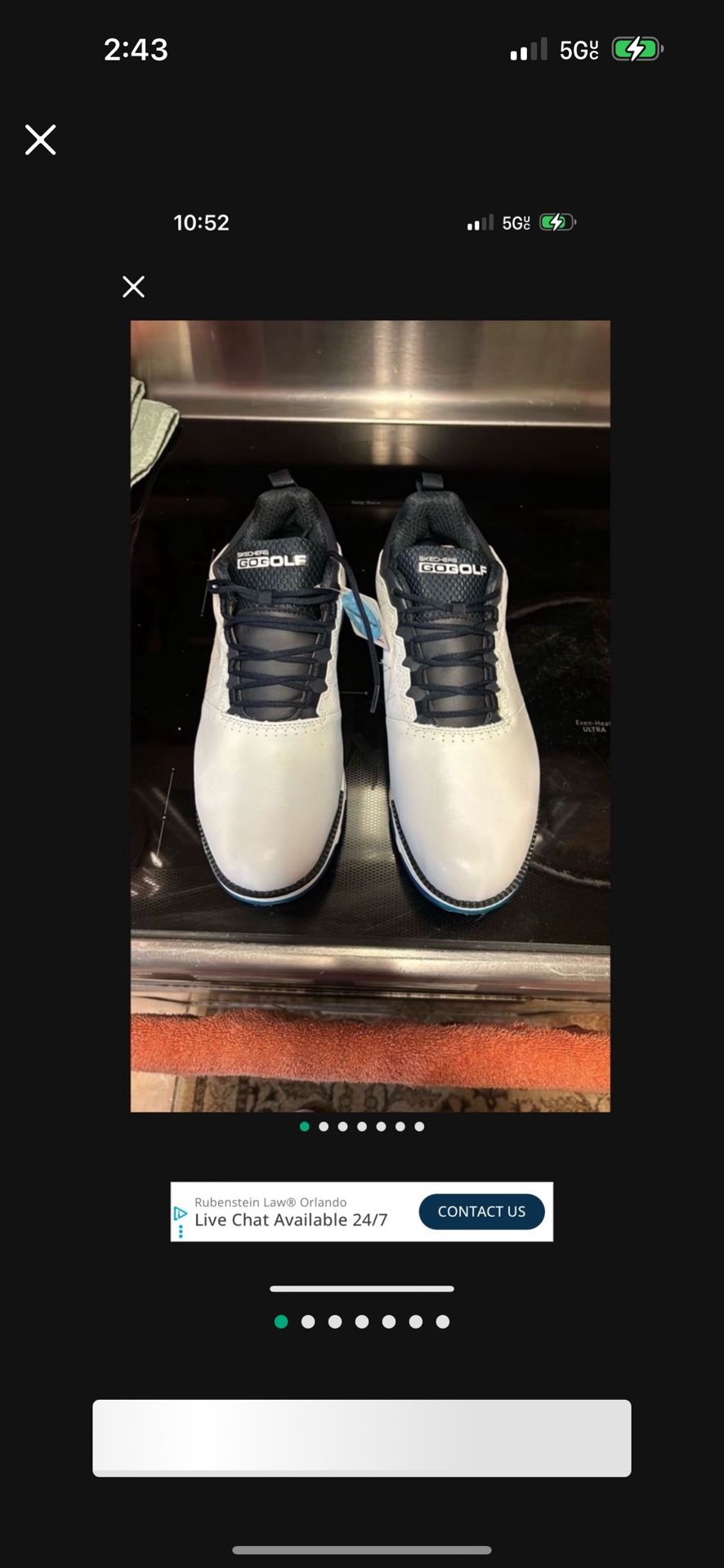 NEW SKECHERS GO GOLF SHOES