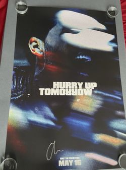 The Weeknd Signed Movie Poster