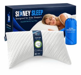 Curved Pillows for Neck and Shoulder Support - Sidney Sleep