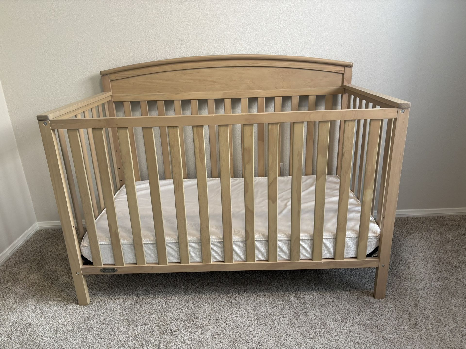 Crib and Mattress