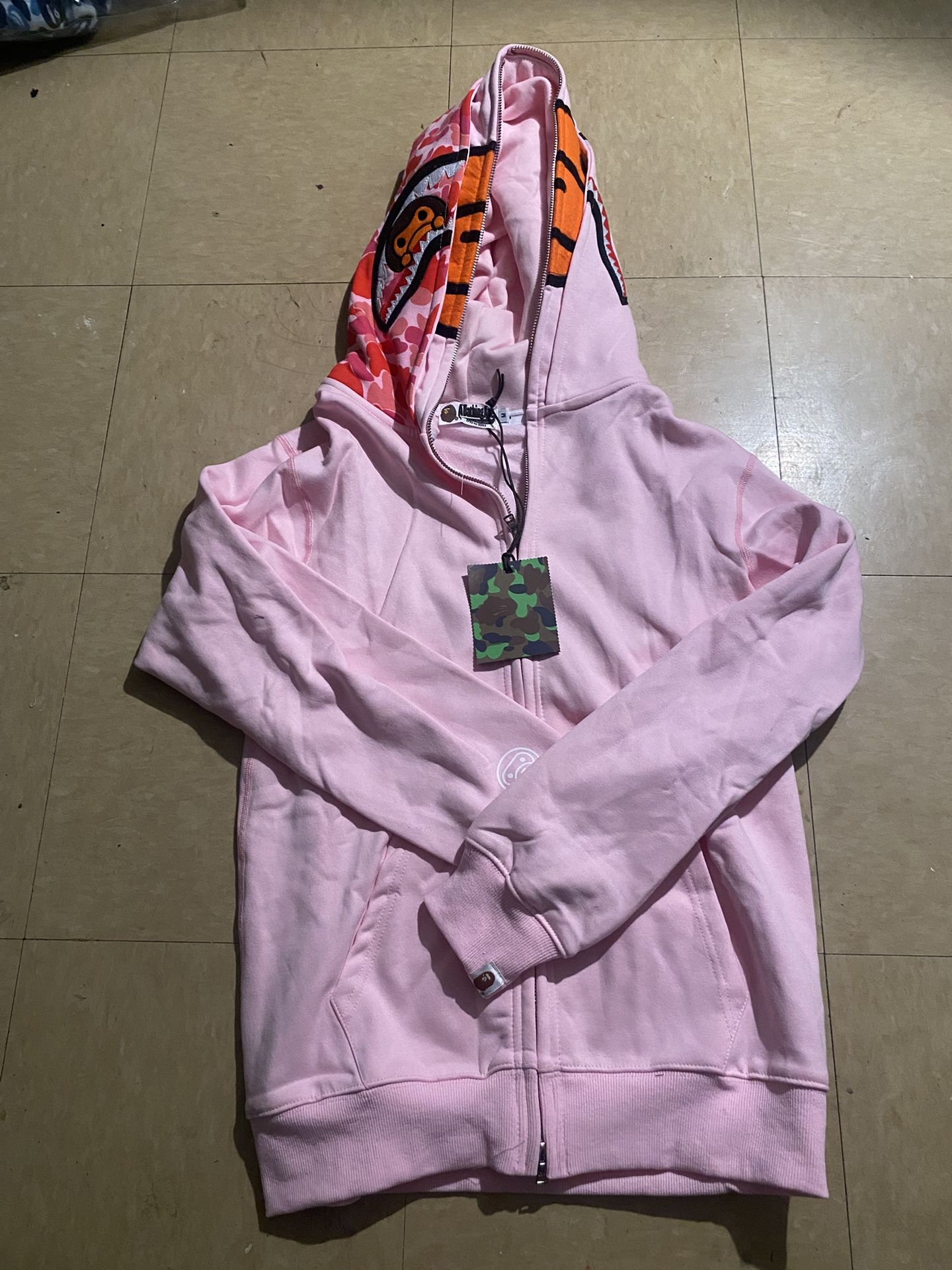 Brand New Pink Bape Jacket Size M