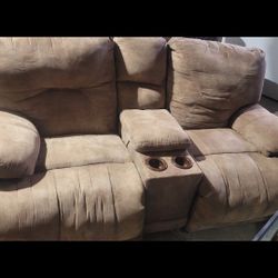 Couch and love seat for sale