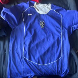 Nike Brazil CBF Away Soccer Jersey size L
