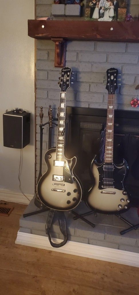 Epiphone SG And Les Paul Custom Pro For Sale