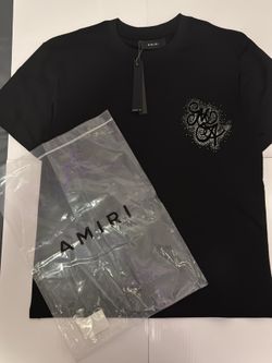 Black rhinestone Amiri tee(READ DESCRIPTION)