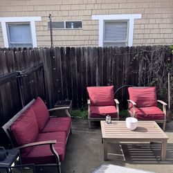 Home Depot deep seated outdoor set - lightweight