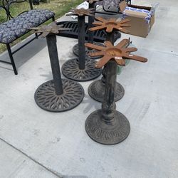 Cast Iron Table Bases