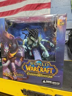  WORLD OF WARCRAFT ACTION  FIGURES  LADY VASHJ   COLLECTOR FIGURE