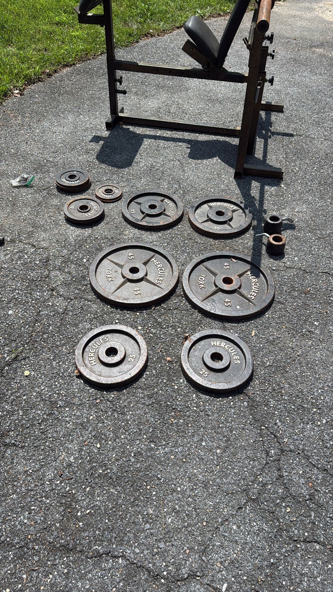 Bench And Weight Set