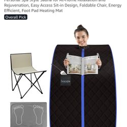SereneLife Compact & Portable Infrared Steam Sauna
