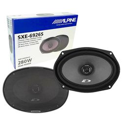 6x9” speakers Alpine SXE-6926S 6x9 280 Watt 2-Way Car Audio Coaxial Speakers