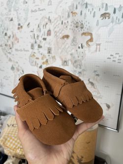 Toddler Baby Shoes - Moccasin Size 6