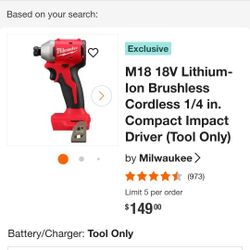 M18 Milwaukee Impact