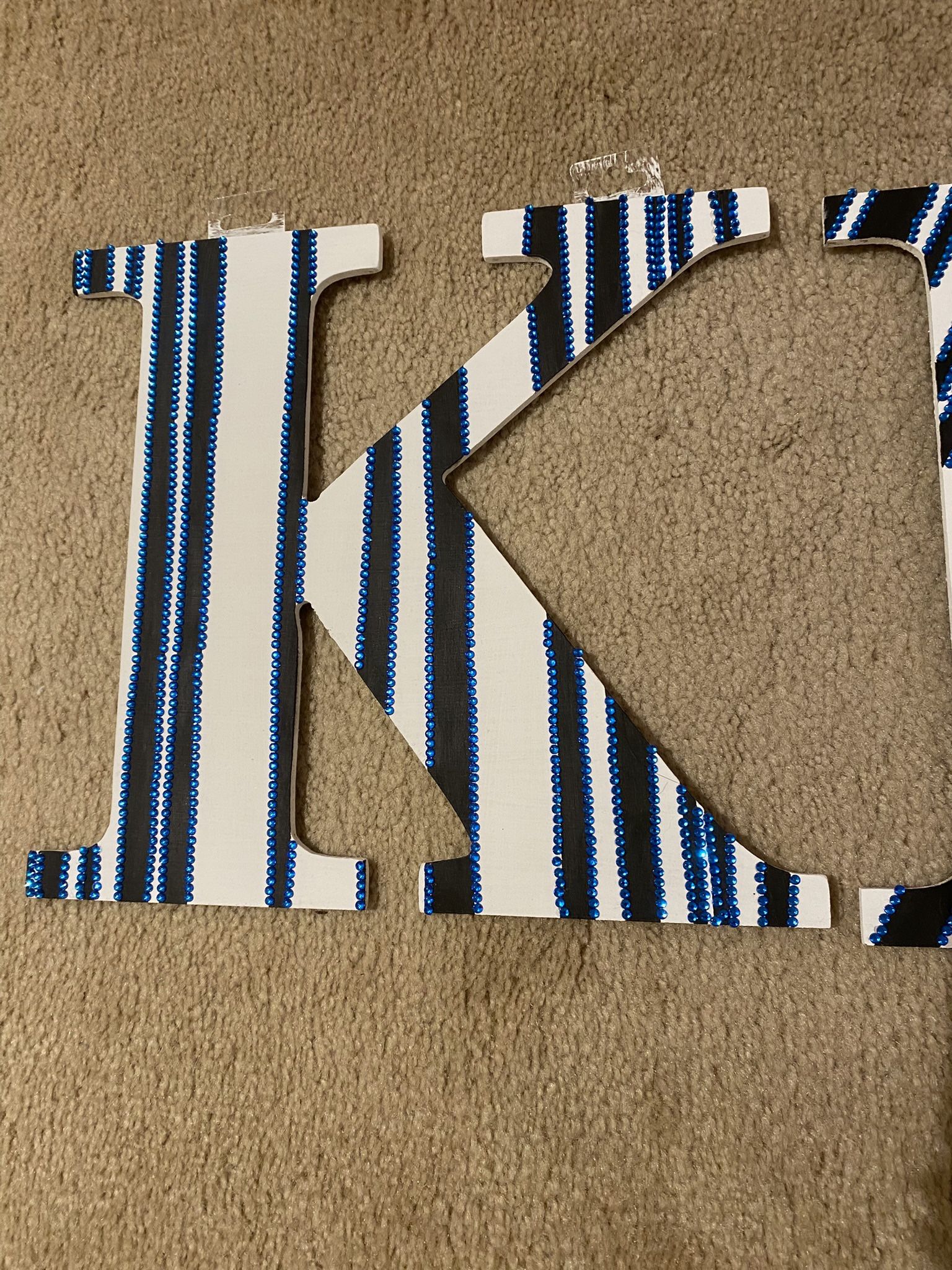 Bedazzled Wooden KKG