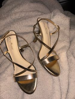 Gold heels