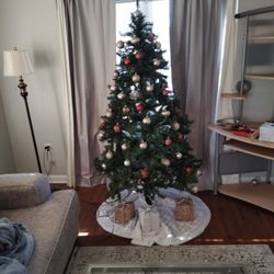 Christmas Tree And Night Stand 