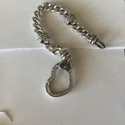 Brighton Urban Lights Open Heart Bracelet.   $10.00