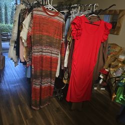 Womens Brand NEW Designer dresses, all Colors, Sizes  from XL- 2X 