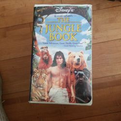 Disney's Jungle Book VHS Tape