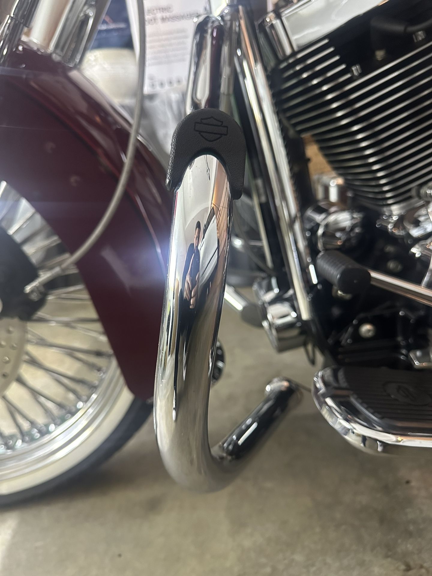 Harley Davidson Softail Engine Guard Crash Bars 