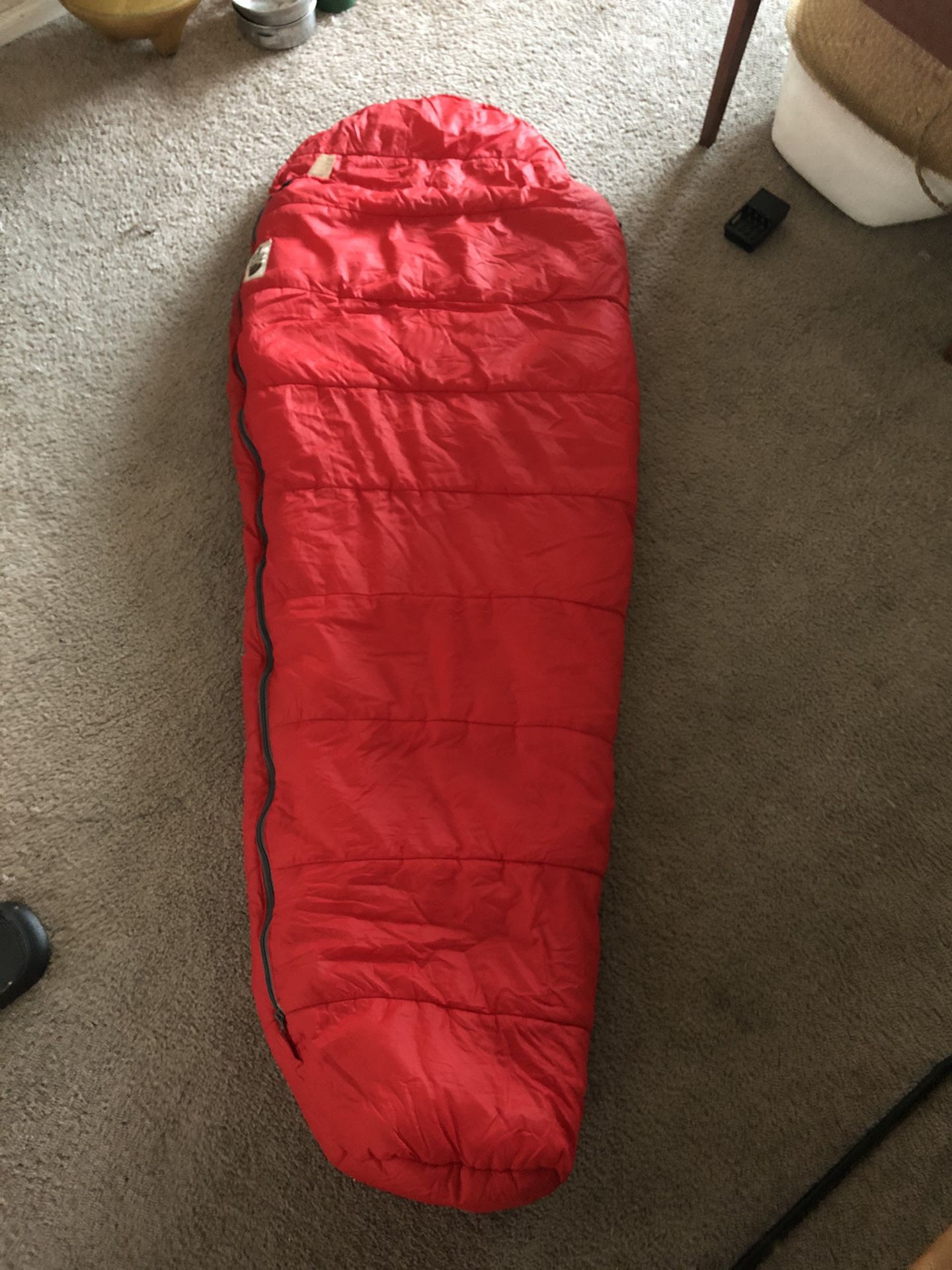 North Face 20 degree sleeping bag