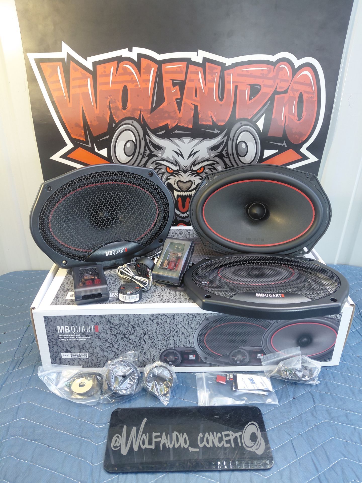 6x9 Component Set Speakers MB QUART for Sale in Dallas, TX - OfferUp