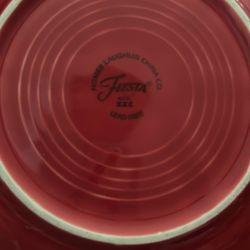 Fiesta Red Plates